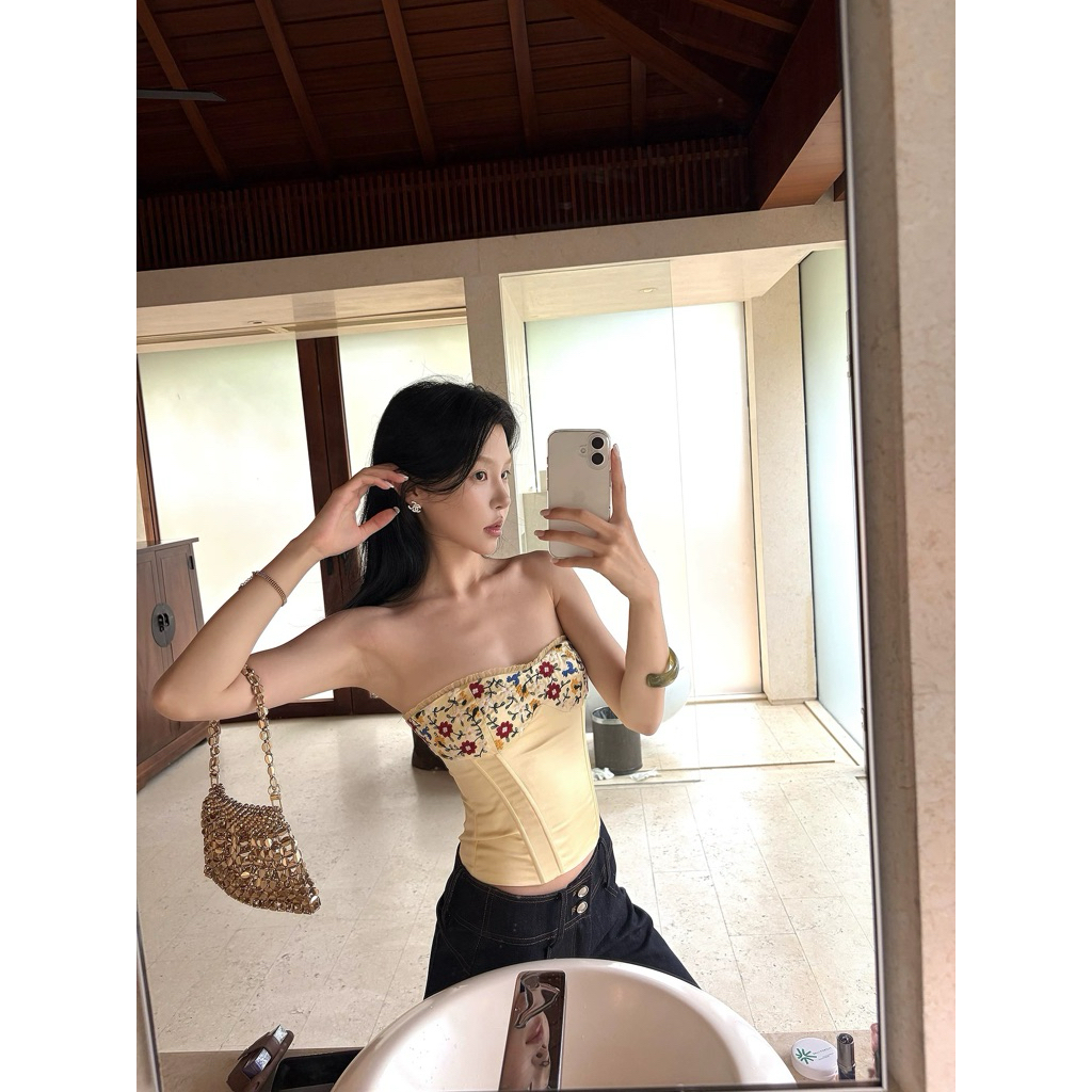 📍 Pre-Order/พร้อมส่ง 14-20days | Hydrae ( Butter Bloom Corset ) 🇨🇳 อ่านด้านล่างก่อนสั่ง
