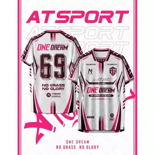 เสื้อพิมพ์ลาย A T SPORT รุ่น A T WHITE SERIES เสื้อบอล เสื้อทีม ใส่เที่ยวและออกทริปใส่เป็นกลุ่ม ผ้าไมโครหน้าเรียบ