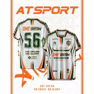 เสื้อพิมพ์ลาย A T SPORT รุ่น A T WHITE SERIES เสื้อบอล เสื้อทีม ใส่เที่ยวและออกทริปใส่เป็นกลุ่ม ผ้าไมโครหน้าเรียบ
