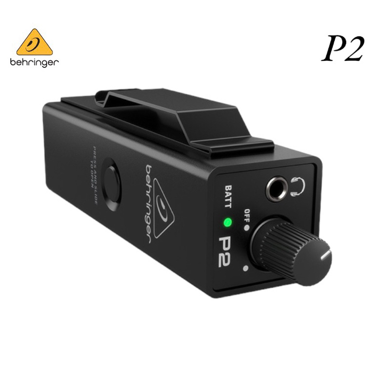BEHRINGER POWERPLAY P2 ชุดขยายหูฟังสำหรับ In-Ear Monitor แบบ Belt-Pack  Ultra-Compact, Compact and
