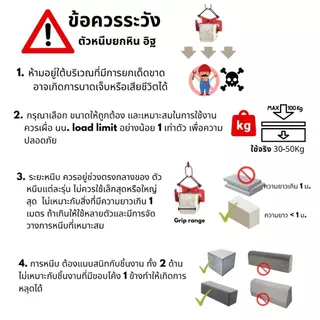 แคมป์ยกแผ่นแกรนิต แคมป์ยกหิน / แท่งปูน stone clamp ชุดยกแผ่นหิน