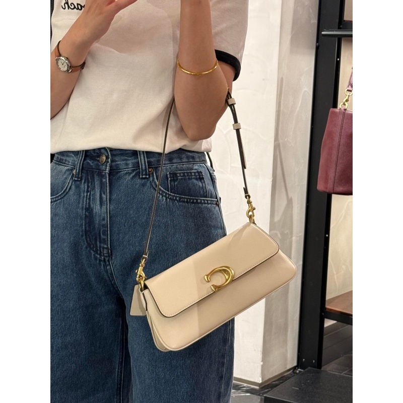 ของแท้COACH Jet 25 กระเป๋าหนัง ซิปเปิด-ปิด สะพายข้าง รูปที่ 3