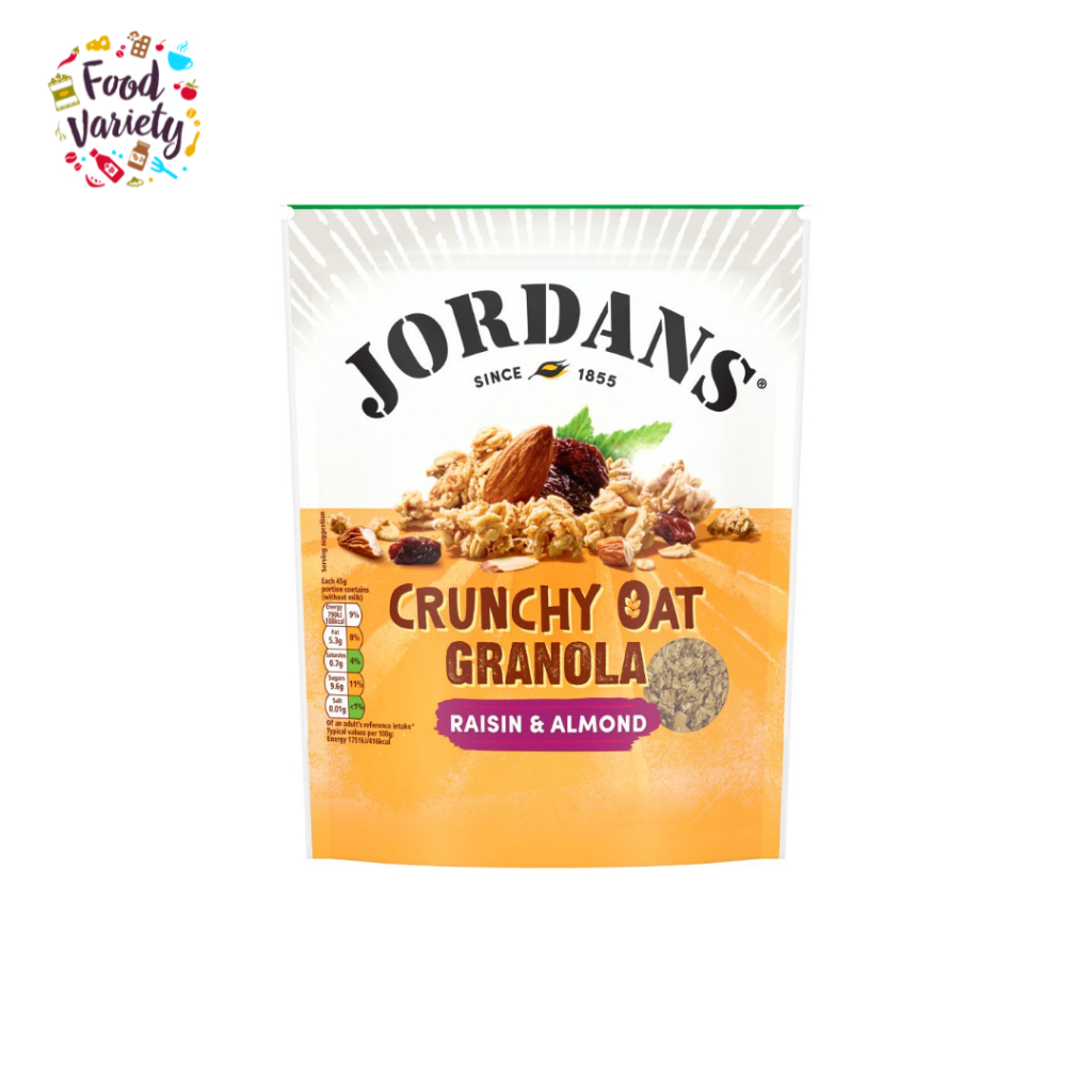 Jordans Crunchy Oat Granola Raisin & Almond Breakfast Cereal 450g
