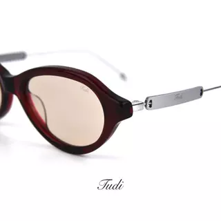 แว่นกันแดด TUDI รุ่น RIKO เลนส์UV400 / UV100% Protection ทรงโบว์ดีไซน์แฟชั่น ที่ให้ลุคหวานเท่และดูมีเสน่ห์