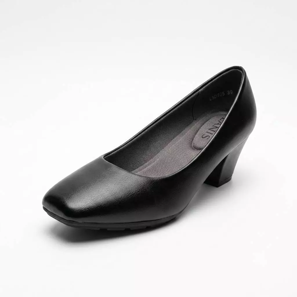 Heavy Shoesรองเท้าหนังคัชชูผู้หญิงในเครือแบรนด์LANISรุ่น LS0705 สีดำ