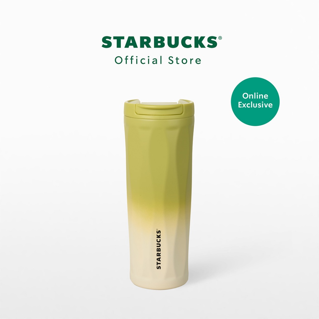 Starbucks Stainless Steel Tropical Whimsy Tumbler 16oz. ทัมเบลอร์สตาร์บัคส์สแตนเลสสตีล ขนาด 16ออนซ์ A11182760