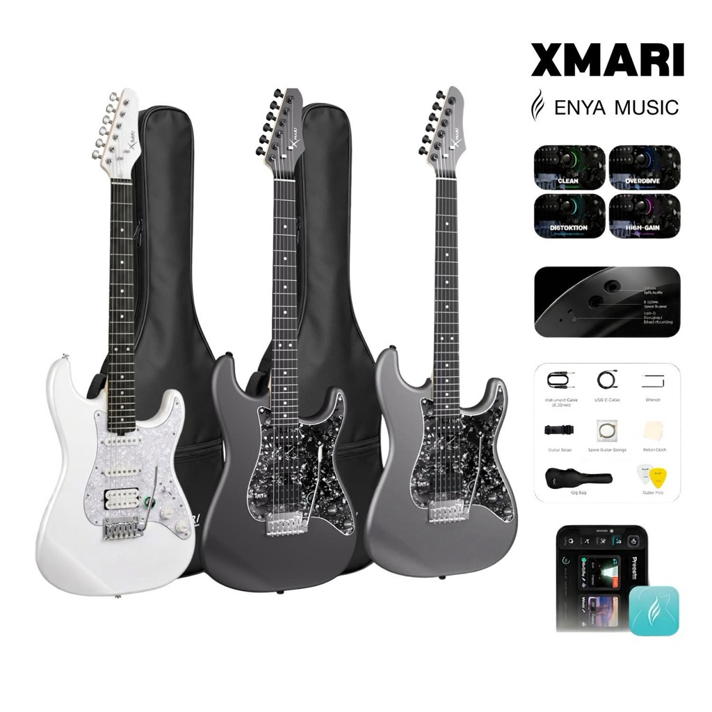 Enya X MARI ที่มาพร้อม ระบบ Smart DSP มีโทนเสียงและ Audio Interface ในตัว ตอบโจทย์ทั้งซ้อมเงียบ อัดทำเพลงขึ้นเวทีสบายๆ