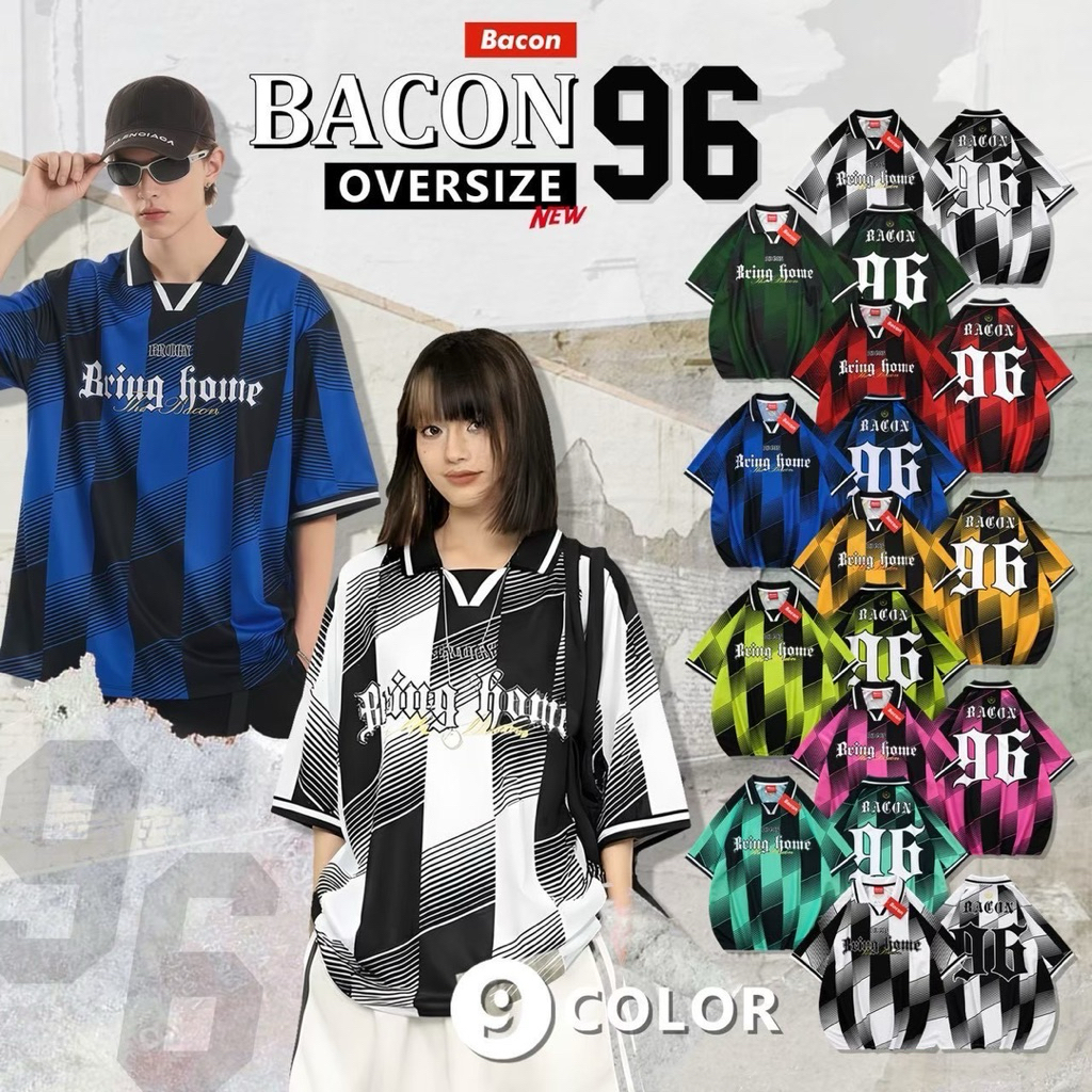 เสื้อคอปก Bacon No.96