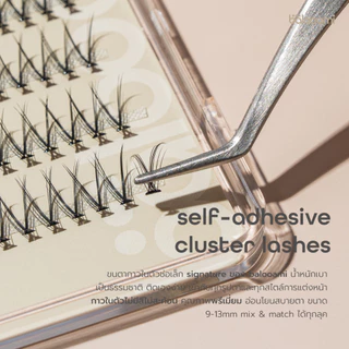 [เซ็ตขนตากาวในตัว]balooami self-set lash kit ขนตากาวในตัว+เจลล็อคขนตา รายวัน 100 ช่อ