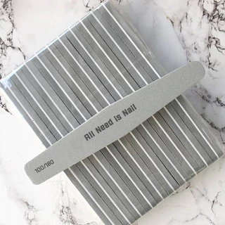 ตะไบบัฟฟองน้ำทำเล็บ ตะไบบัฟโบลิ่ง (ยกแพค 10 ชิ้น) 100/180 (สุ่มสี!!) สินค้าพร้อมส่งทันที