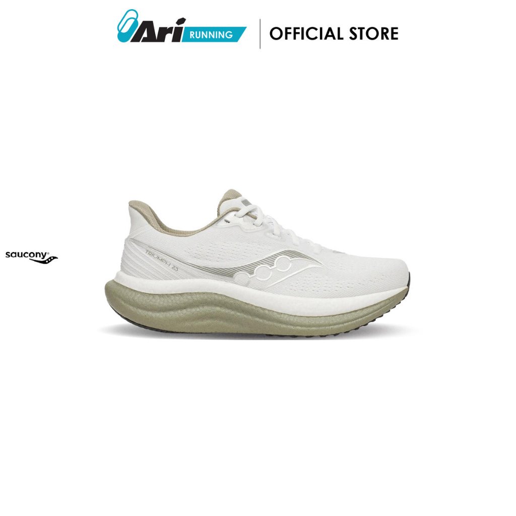 SAUCONY M TRIUMPH 23 - WHITE (S21023-130) รองเท้าวิ่ง ผู้ชาย ซาวโคนี่ TRIUMPH 23 (ARIRN)