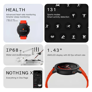 CMF by Nothing - Watch 3 Pro, ดีไซน์เฉียบ นาฬิกาสมาร์ทวอทช์ Smart Watch