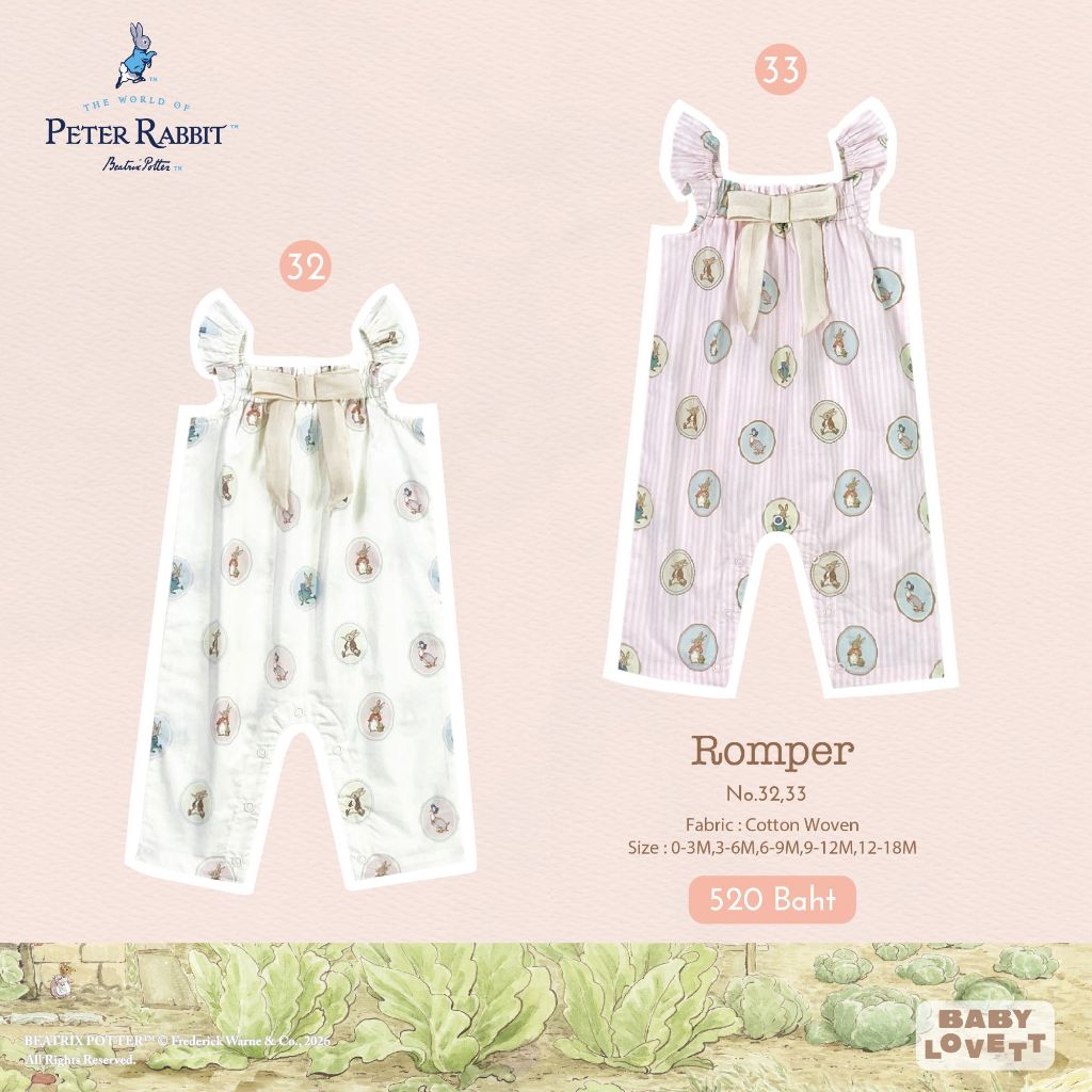[Babylovett] (Ep.3) Peter Rabbit - Romper