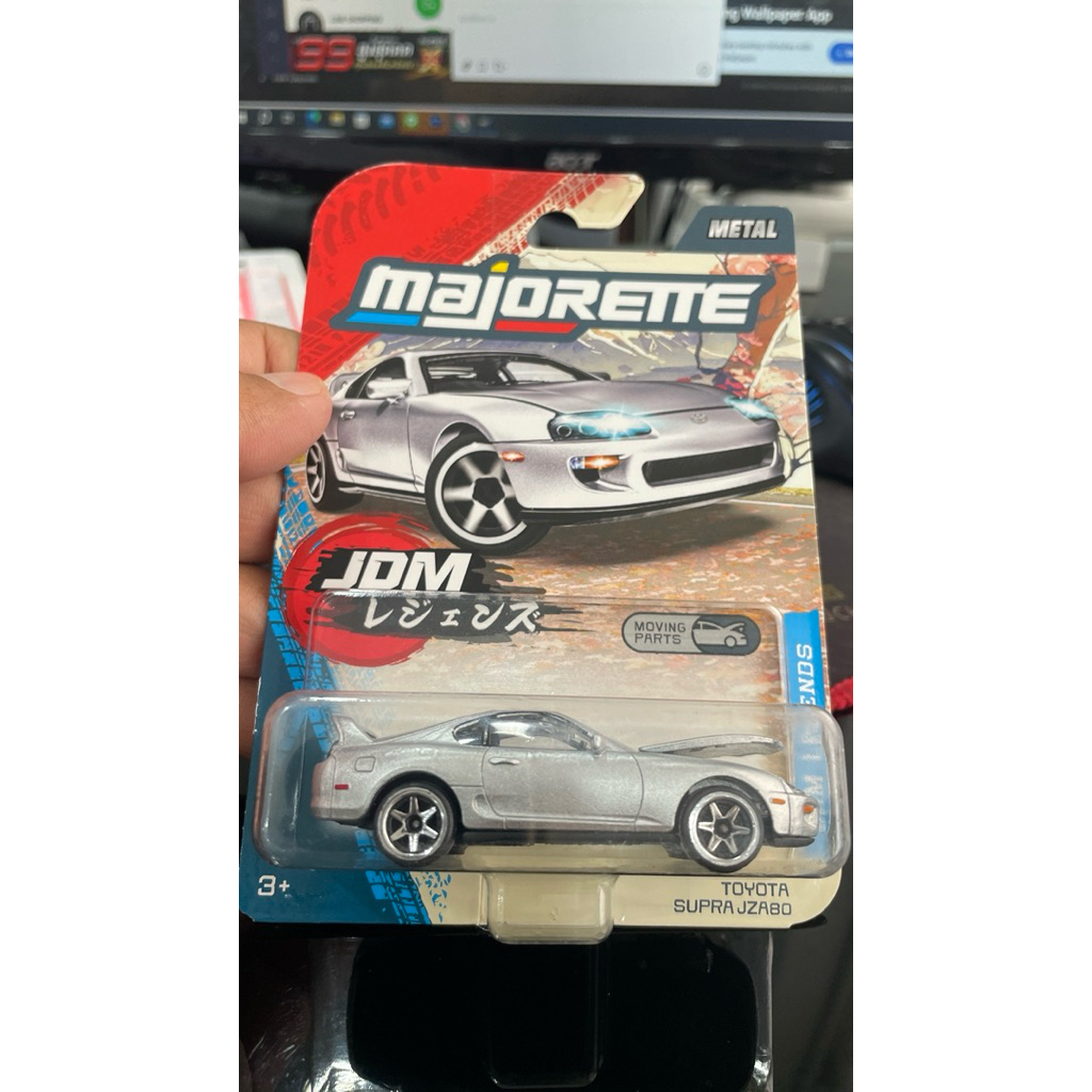 รถเหล็ก TOYOTA Zupra JZA80 majorette