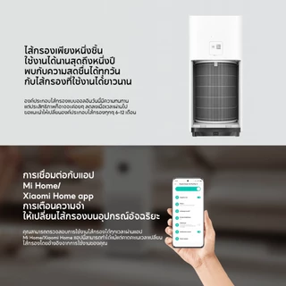 Xiaomi Smart Air Purifier Filter 4 / 4Lite / 4 Pro / 4 compact Filter Hepa ไส้กรองดักจับฝุ่น PM 2.5