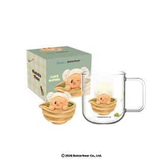 [OCEAN x BUTTERBEAR] แก้วมัค BUTTERBEAR MATCHA MUG 480 ML.