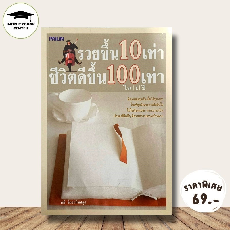 หนังสือ ราคา 160 บาท รวยขึ้น 10 เท่า ชีวิตดีขึ้น 100 เท่า ใน 1 ปี : ความสำเร็จ การบริหารจัดการ จิตวิทยาการบริหาร