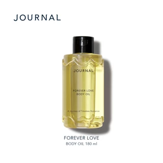 Journal Forever Love Body Oil 180 ml.บอดี้ออย ออยล์บำรุงผิว เนื้อบางเบา ซึมไว กลิ่นหอมดอกมะลิผสมความหอมละมุนจากดอกโบตั๋น