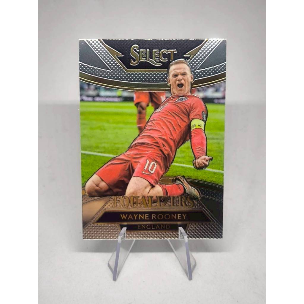 การ์ดนักฟุตบอล Panini Select Equalizers Prizm Wayne Rooney 2015-16