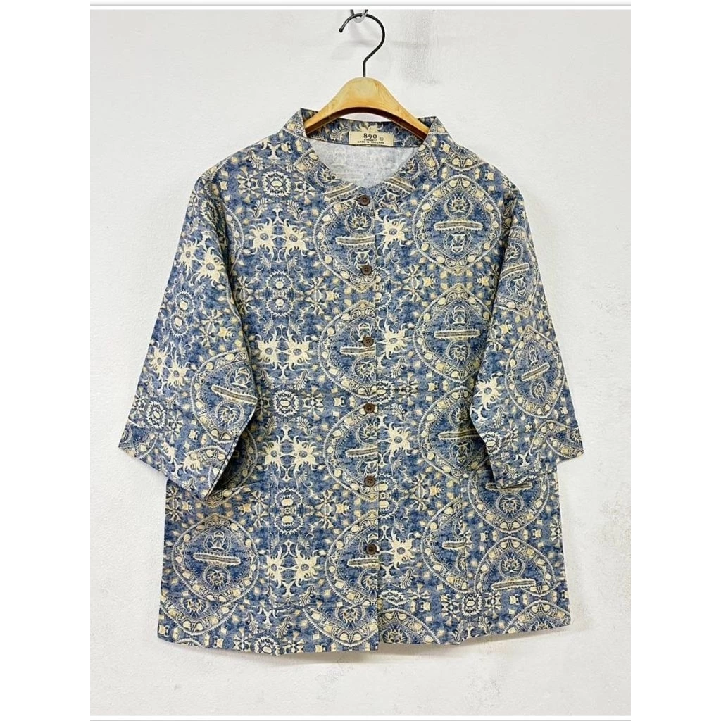 เสื้อผู้หญิง วัยกลางคน. หรือ. ผู้สูงอายุ. เสื้อคอจีน *ผ้าฝ้าย* (Cotton Linen)เนื้อผ้านิ่มใส่สบาย