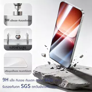 HD-Glass ฟิล์มกระจก ฟิล์มกันระเบิด ทนต่อรอยขีดข่วน For VIVO Y04 Y05 Y6 Y6t Y11 Y21D Y31D Y20 Y21 Y27 Y28 Y29 Y31 Y50