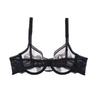 [Online Exclusive] BSC Lingerie ชุดชั้นในลูกไม้เซ็กซี่ มีโครง ผ้าซีทรู - BB1453