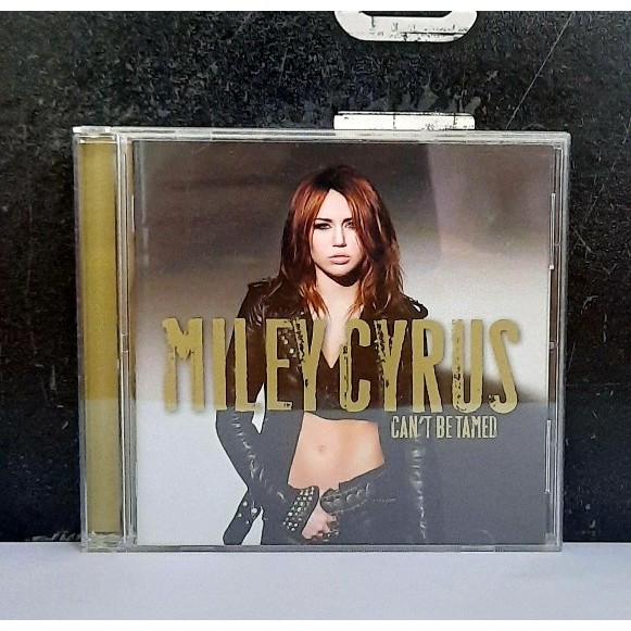 CD ซีดีเพลง Miley Cyrus / Can't be tamed                               -s12