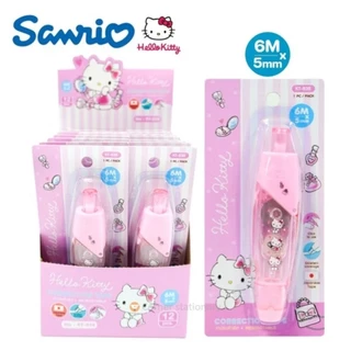 ชุดเทปลบคำผิดแบบกดลิขสิทธิ์แท้จาก Sanrio. มีลาย​ คุโร​มิ​ ชินา​ม่อน​ มายเมโลดี้😈​