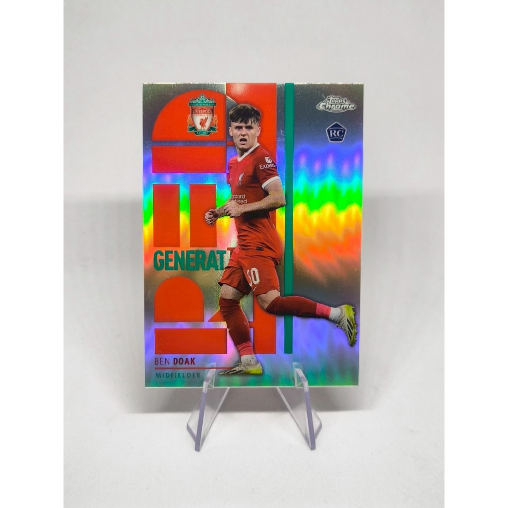 การ์ดฟุตบอล Panini& Topps Liverpool FC (มุมไม่คม)