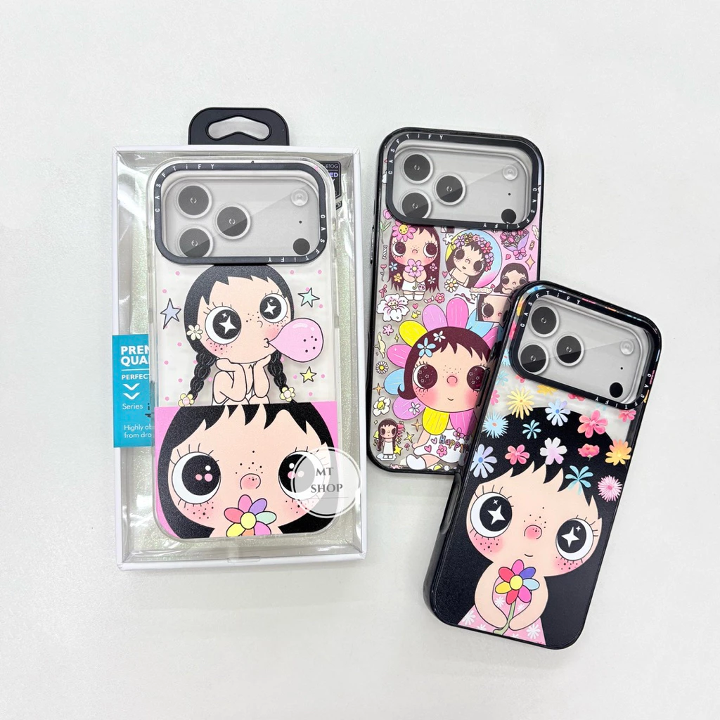 Caseเคสลายเนียวตะ สำหรับรุ่นไอโฟน 13ProMax 14ProMax 15 15ProMax 16ProMax 17 17Pro 17ProMax
