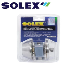 SOLEX กุญแจฝัง DEADBOLT SUS304 NO.5600 (ไข1ด้าน)