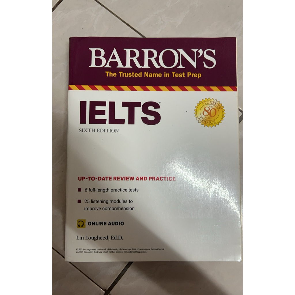 Barron’s ielts สภาพ 75%