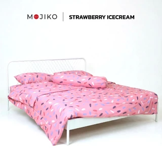 MOJIKO ชุดผ้าปูที่นอน 6 ชิ้น รุ่น Whimsy ปลอกหมอน + ผ้าปูรัดมุม + ผ้านวม ลายน่ารักแนวอินดี้