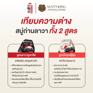 Gifu กิฟุ สบู่ถ่านลาวาภูเขาไฟ สบู่ชาร์โคล 70g สำหรับผิวมัน ดูแลปัญหาสิวอุดตัน ดีท็อกซ์ผิว ทำความสะอาดล้ำลึก สบู่ไหมทอง
