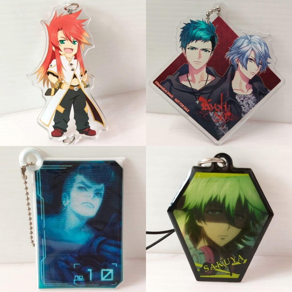 พวงกุญแจ DYNAMIC CHORD KYOHSO Nenji Ogata 13Sentinels Aegis Rim Sakuya Servamp Luke fon Fabre Tales 