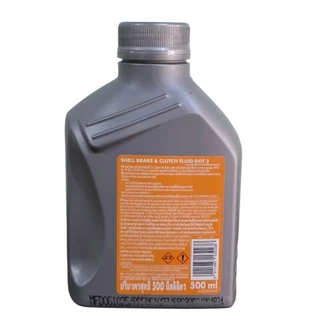 [แท้ 100%] น้ำมันเบรก Shell DOT 3 Synthetic (500ml) เชลล์ น้ำมันเบรกและคลัทช์สังเคราะห์ ทนความร้อนสูง เบรกมั่นใจ