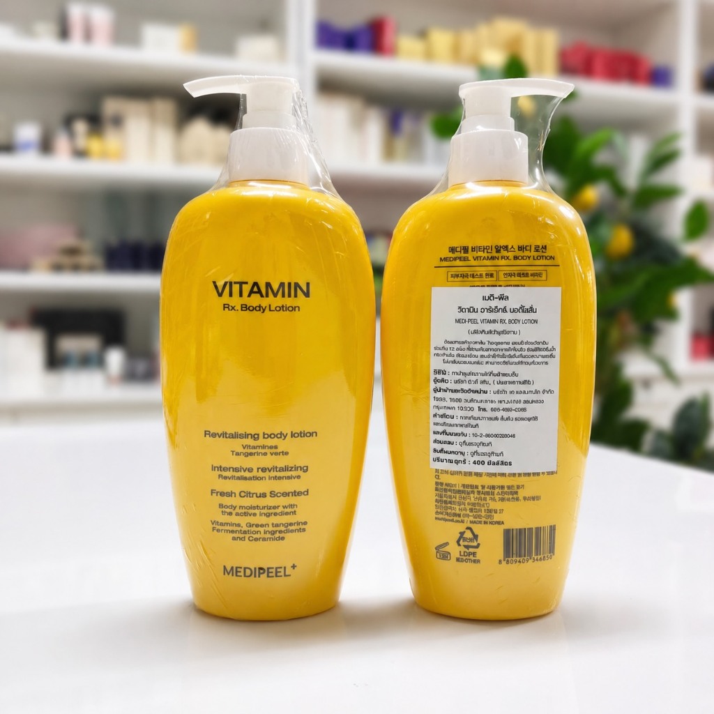 โลชั่นผิวกาย Medi-Peel Vitamin Dr. Body Lotion 400ml Ceramide 5ชนิด ผิวเนียนใส เกาหลี ของแท้