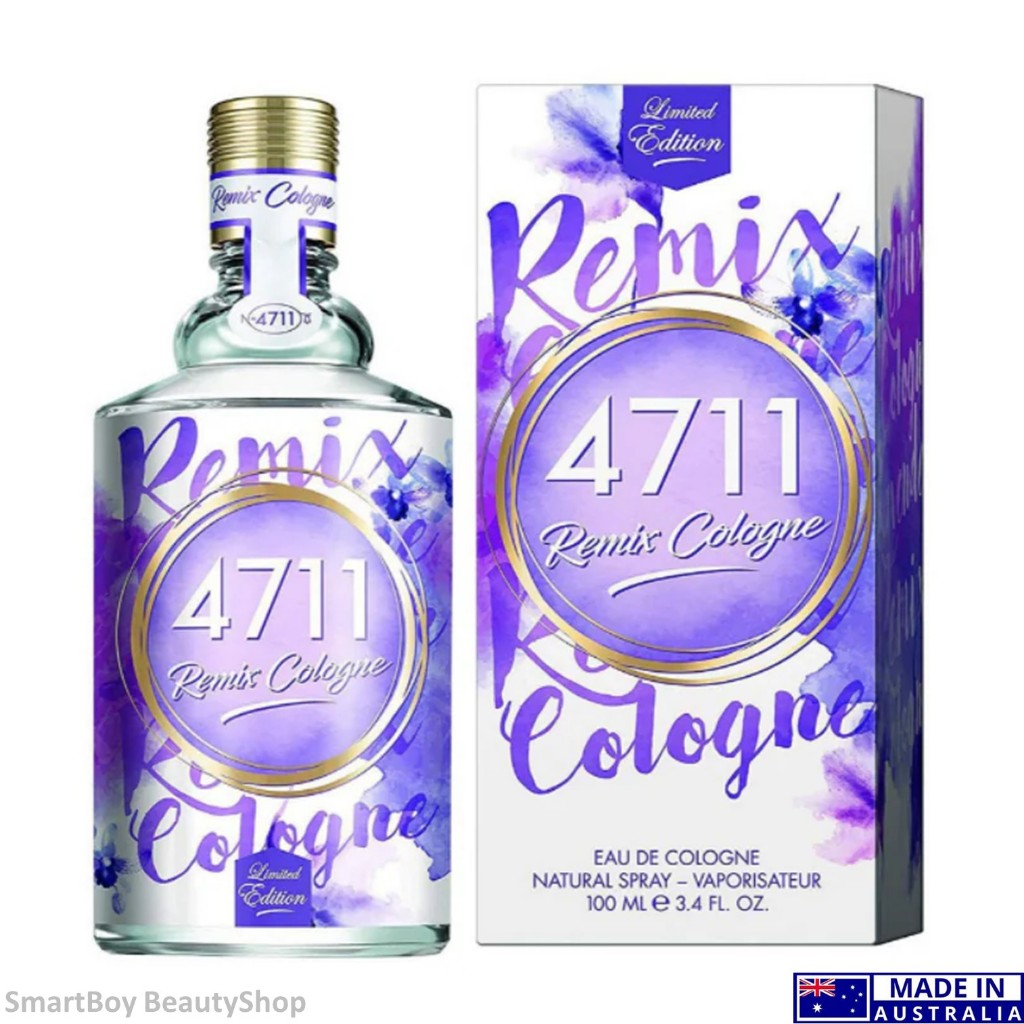 4711 Remix Cologne Lavender EDC 100ML น้ำหอมผู้หญิงกลิ่นหอมเซ็กซี่เพิ่มเสน่ห์ชวนหลงใหลสไตล์คุณสินค้า