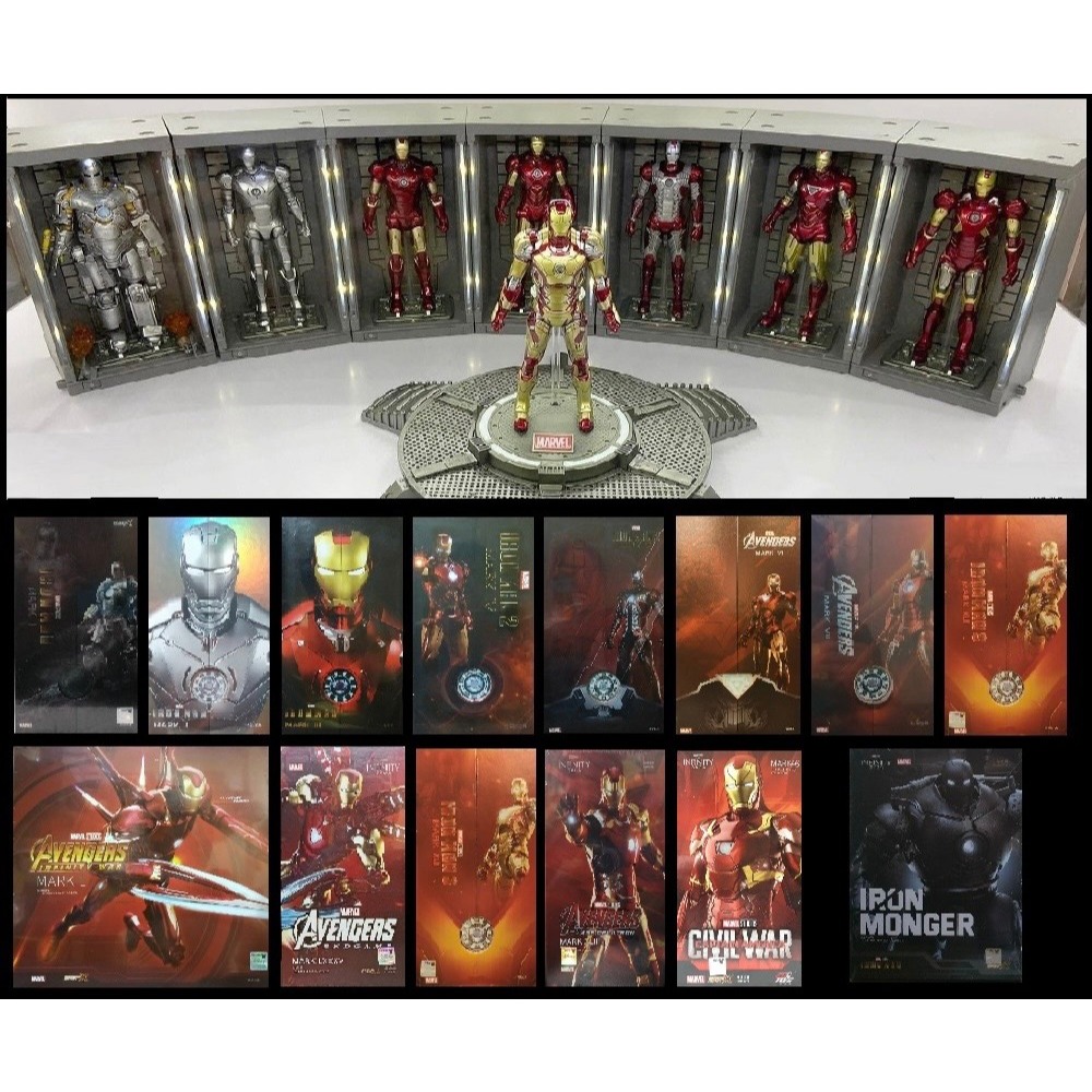 ZD Toys ฟิกเกอร์ Iron Man