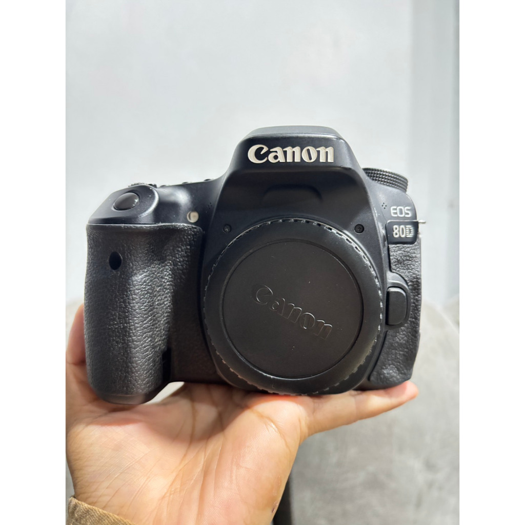 Canon 80D กล้องมือสอง ราคาดี ยางบวมเล็กน้อย ใช้งานได้ปกติ