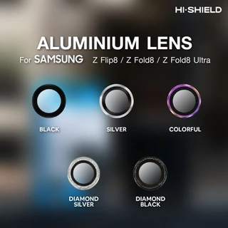 Hishield กระจกเลนส์สำหรับ Galaxy Z Flip 8 / Fold 8 / Fold 8 Ultra รุ่น Aluminum Lens