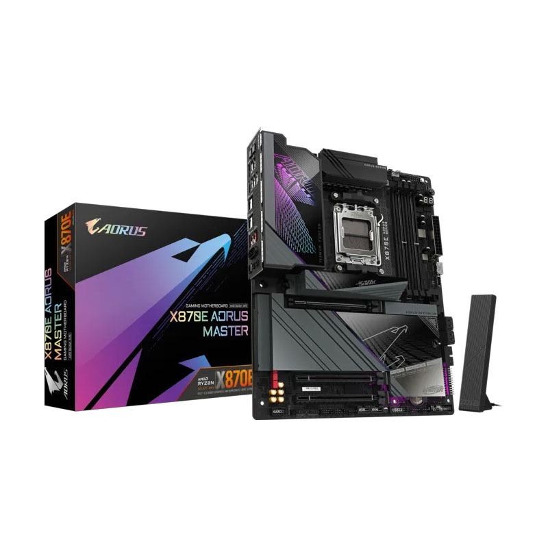 MAINBOARD (AM5) GIGABYTE X870E AORUS MASTER X3D DDR5 (REV. 1.0)