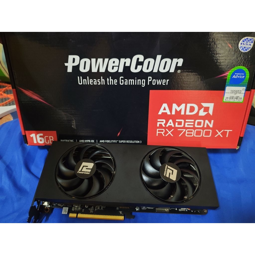 rx7800xt 16gb มือสอง ประกันเหลือ