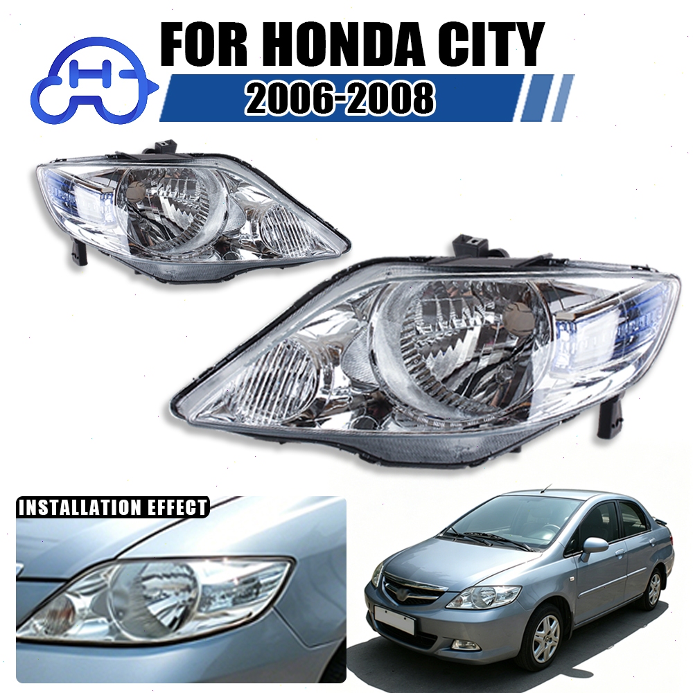 ไฟหน้า HONDA CITY ZX 2006 2007 2008 ไฟหน้ารถ คุณภาพสูง พร้อมส่ง ราคาดี