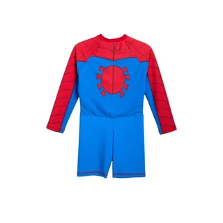 Spider-Man Swimwear ชุดว่ายน้ำเด็กผู้ชาย เสื้อ+กางเกง สไปเดอร์แมน แถม หมวก และ ถุงใส่ชุด ลิขสิทธิ์แท้ ผ้าคุณภาพดี