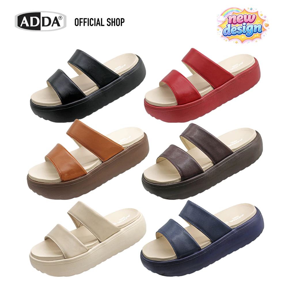 ADDA รองเท้าแตะ รองเท้าลำลอง รุ่น 25N02W1 (ไซส์ 4-7)