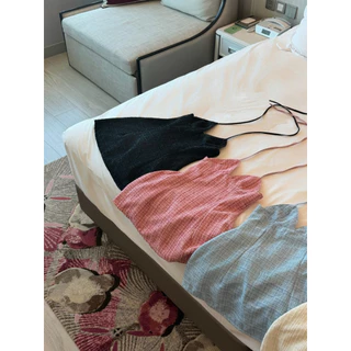 ‼️ส่งไวมีส่งด่วน‼️[SUACLOTHE] Twist Fabric Dress ชุดเดรสผ้าทวิต เดรสผ้าทวิตดีไซน์เรียบหรู สินค้าพร้อมส่ง