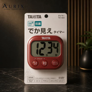 สินค้าญี่ปุ่น นาฬิกาจับเวลา ระบบดิจิตอล ยึดติดตู้เย็นได้ ตัวเลขใหญ่ชัด Tanita Kitchen Timer TD-429 Japan
