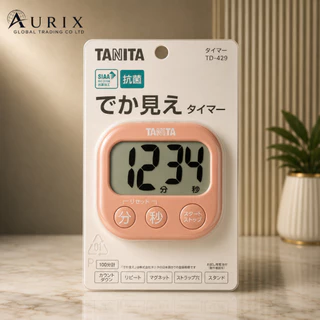 สินค้าญี่ปุ่น นาฬิกาจับเวลา ระบบดิจิตอล ยึดติดตู้เย็นได้ ตัวเลขใหญ่ชัด Tanita Kitchen Timer TD-429 Japan