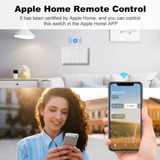 Tuya Matter WiFi Smart Switch รุ่น MH ต่อ/ไม่ต่อ N เปิดปิด ตั้งเวลา รองรับ HomeKit, Google Home